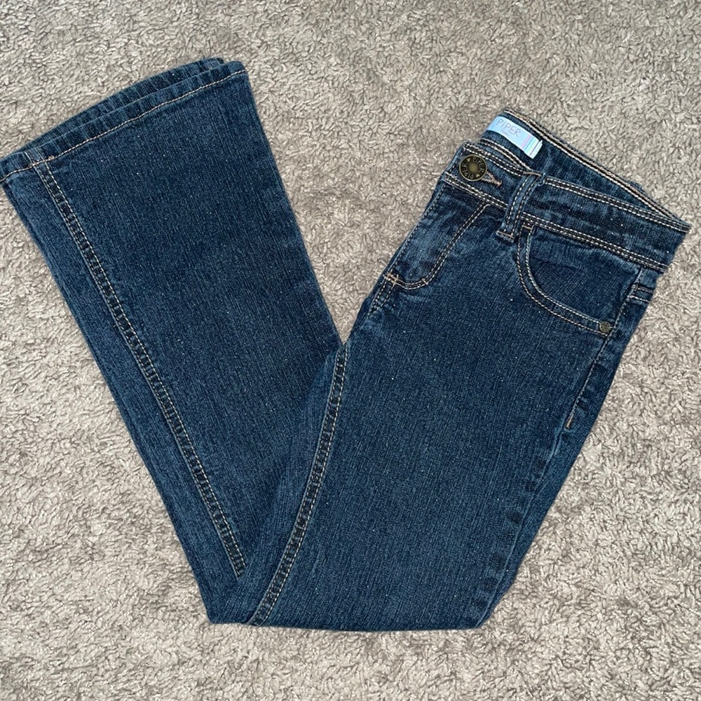Piper jeans with a little glitter and slight flare